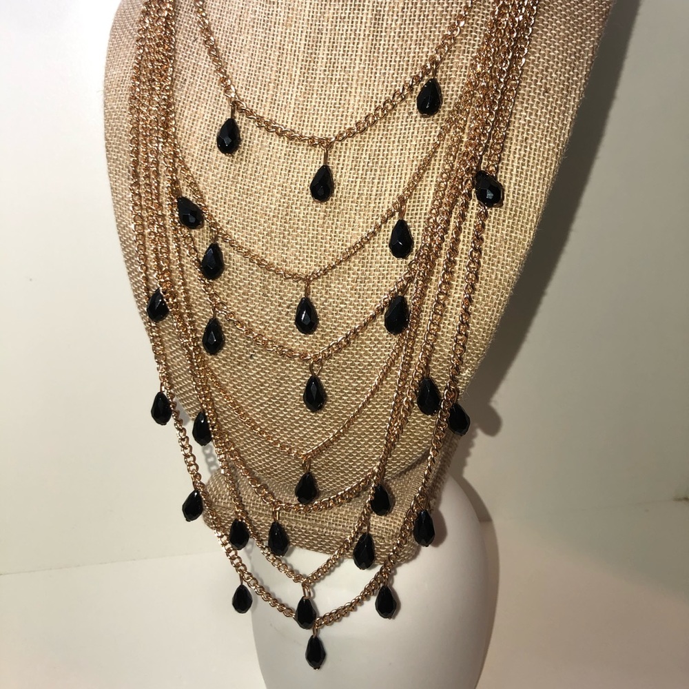 Multi-Strand Statement Necklace